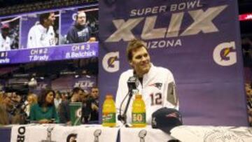 Tom Brady: “Nunca pensé que jugaría en una Super Bowl..."
