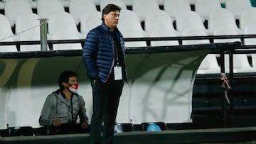 Alejandro Men&eacute;ndez, entrenador del Albacete.