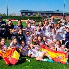 La Sub-17 logra su billete para la Eurocopa con un pleno