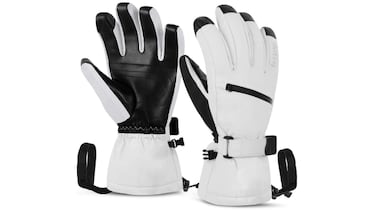 Disfruta esquiando con estos guantes de nieve compatibles con pantallas táctiles