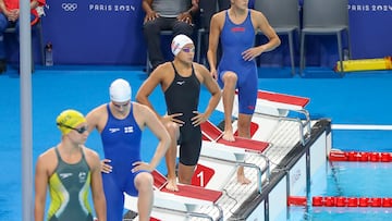 Colombia terminó su participación en la natación carreras de los Juegos Olímpicos París 2024.