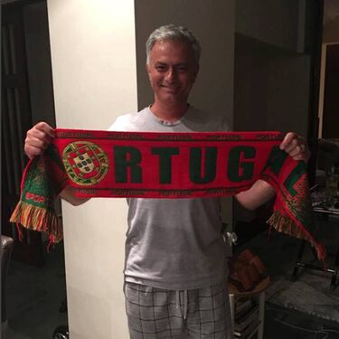 Mourinho celebra y llama al turismo: "Visita Portugal"