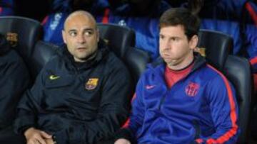 Messi se hizo un hartón de sufrir, el pasado miércoles, en el banquillo ante el PSG.