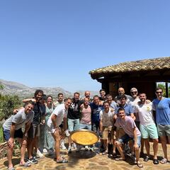 Arroz en Altea para los colaboradores de Luis García Plaza