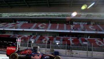 Carlos Sainz en Montmel&oacute;.