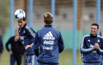 Buenos Aires 03 Octubre 2017
Eliminatorias Rusia 2018
Entrenamiento de la SelecciÃ³n Argentina previo al partido contra Peru, en el Predio Julio H Grondona.
Lionel Messi de Argentina
Foto Ortiz Gustavo 