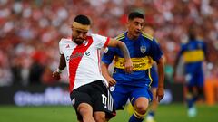Paulo Díaz revive el ‘chileno, chileno’ en el Superclásico y así reacciona en la cancha: “Hace mucho tiempo...”