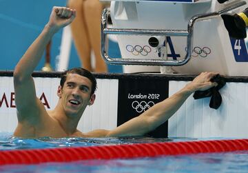 Michael Phelps, consiguió cuatro oros y dos platas superó a Larissa Latynina y se convirtió en el deportista más laureado de la historia de los Juegos Olímpicos, con un total de 22 medallas, 18 de ellas de oro. 