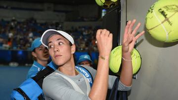 Garbiñe: "No me he sentido al 100%, pero estoy muy feliz"