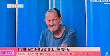 Julián Muñoz reaparece en la calle tras su último ingreso y sorprende su cambio físico