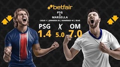 PSG vs. Olympique de Marsella: horario, dónde ver, pronósticos y clasificación