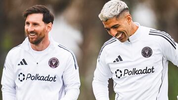 Messi y Suárez se preparan en el entreno para el inicio de la temporada