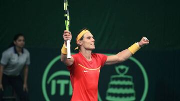 Nadal: "Ha sido complicado, pero hemos jugado bien"