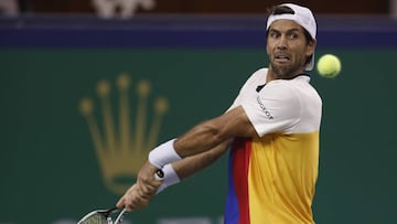 Fernando Verdasco durante un partido. 