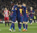 En imágenes la goleada de Barcelona al Girona
