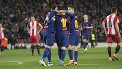 En imágenes la goleada de Barcelona al Girona