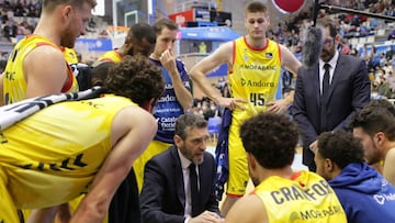 Lugo. Liga Endesa ACB de baloncesto. Pazo dos Deportes de Lugo. CB Rio Breogan - Morabanc Andorra