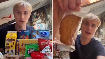 Un americano se hace viral tras puntuar así los dulces españoles: vean con las galletas Dinosaurus