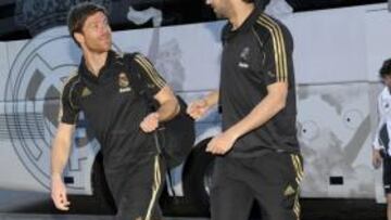 <b>CONCENTRADOS A POR LA LIGA. </b>El Madrid madrugará mañana para su asalto al campeonato.