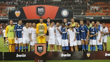 10/08/19  PRETEMPORADA PARTIDO AMISTOSO
 TROFEO NARANJA BWIN 
 VALENCIA CF - INTER DE MILAN 
 COPA TROFEO CAMPEONES