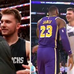 Doncic joins LeBron on the Lakers after exchanges of mutual praise