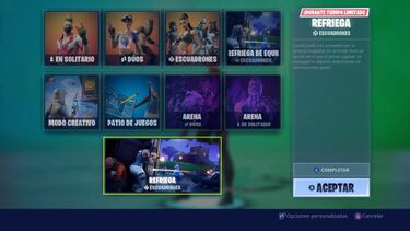 Fortnite 14 días de verano día 12: subfusil táctico y Refriega (escuadrones)