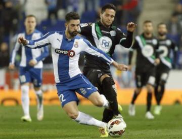 Álvaro González y Florin Andone.