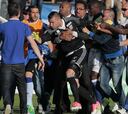 Las imágenes del ataque de los ultras del Bastia a jugadores del Lyon