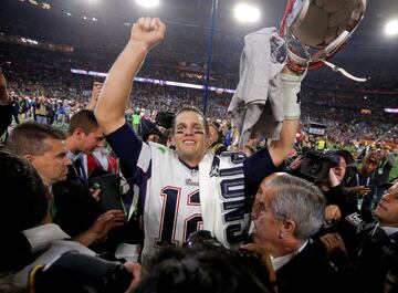 En 2014, a 10 de años de su último triunfo en el Super Bowl, los Patriots sobrevivieron a los embates de Russell Wilson y los Seahawks, y cortesía de Malcolm Butler ganaron la edición 49 del Súper Tazón.