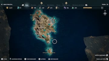 Assassin&#039;s Creed Odyssey - Objetos coleccionables de la Isla de Citera