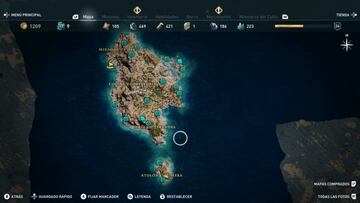 Assassin&#039;s Creed Odyssey - Objetos coleccionables de la Isla de Citera