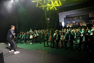 El violinista Fernando Ortega, durante su actuación.