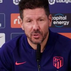 Simeone: "Me veo con la misma energía de siempre"