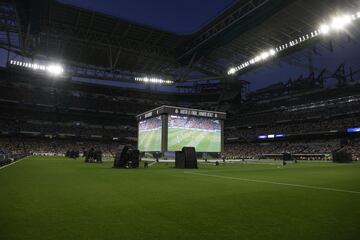 Llenazo en el Bernabéu. 