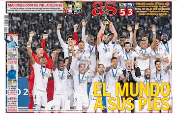 Las portadas de AS de febrero