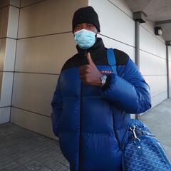 Moussa Dembélé llega a Madrid... en tren y vía Valladolid