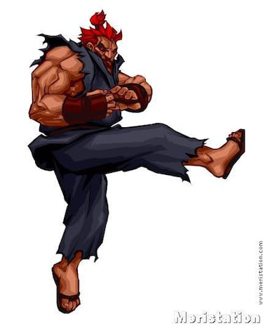 Akuma se deja ver en Super Street Fighter II Turbo HD Remix