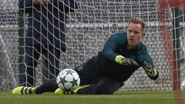 Ter Stegen a Domínguez: "Siempre serás un luchador"