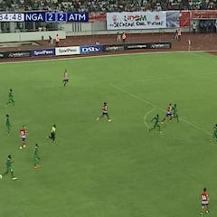 Menuda carta de presentación: golazo para ganar de Garcés