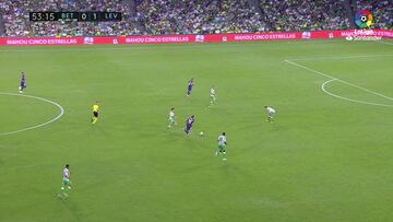 Morales firma la primera obra de arte de LaLiga: cabalgada de 70m y recorte mágico en el 0-2