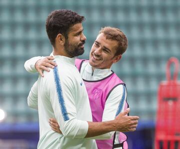 Griezmann y Diego Costa.