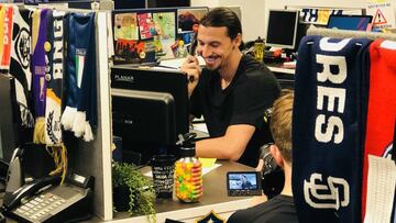 Zlatan da muestra de su humildad a fans del Galaxy