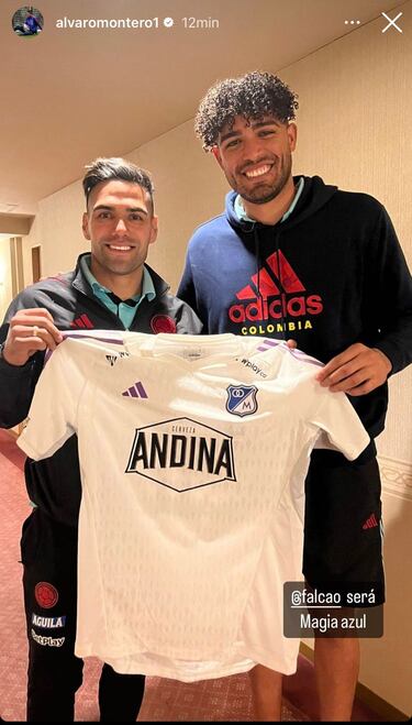 Montero ilusiona a Millonarios: “Falcao será magia azul”