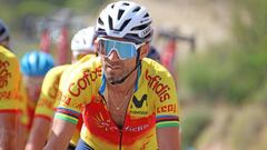 Alejandro Valverde, concentrado con la selecci&oacute;n espa&ntilde;ola.