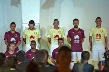 América presentó la indumentaria que lucirá para el Apertura 2016, torneo en el que cumplirán 100 años de historia.