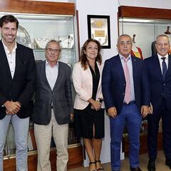 Blanco recibe a los presidentes de las Comisiones del COE