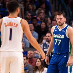 Luka Doncic saca de punto otra vez a los Suns