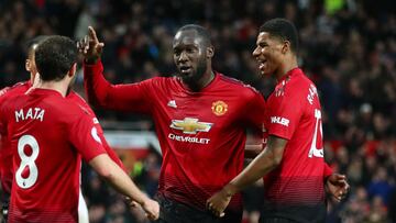 Lukaku halts huge Old Trafford goal drought