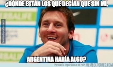 La albiceleste terminó cayendo en casa 1-0 ante Paraguay, por lo que los memes no perdonaron a los de Bauza.