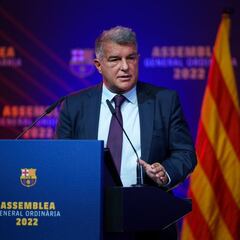 Laporta pone el foco en los capitanes